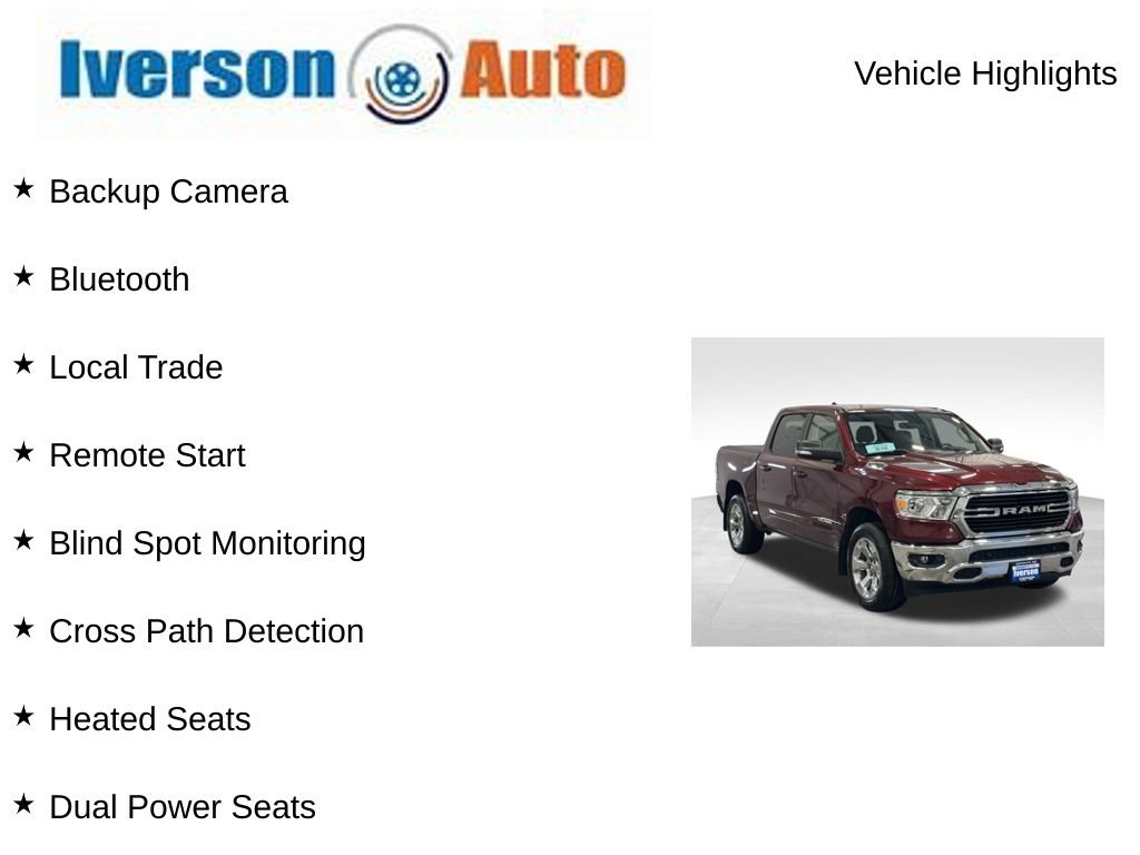 Used 2021 RAM 1500 Big Horn image 2