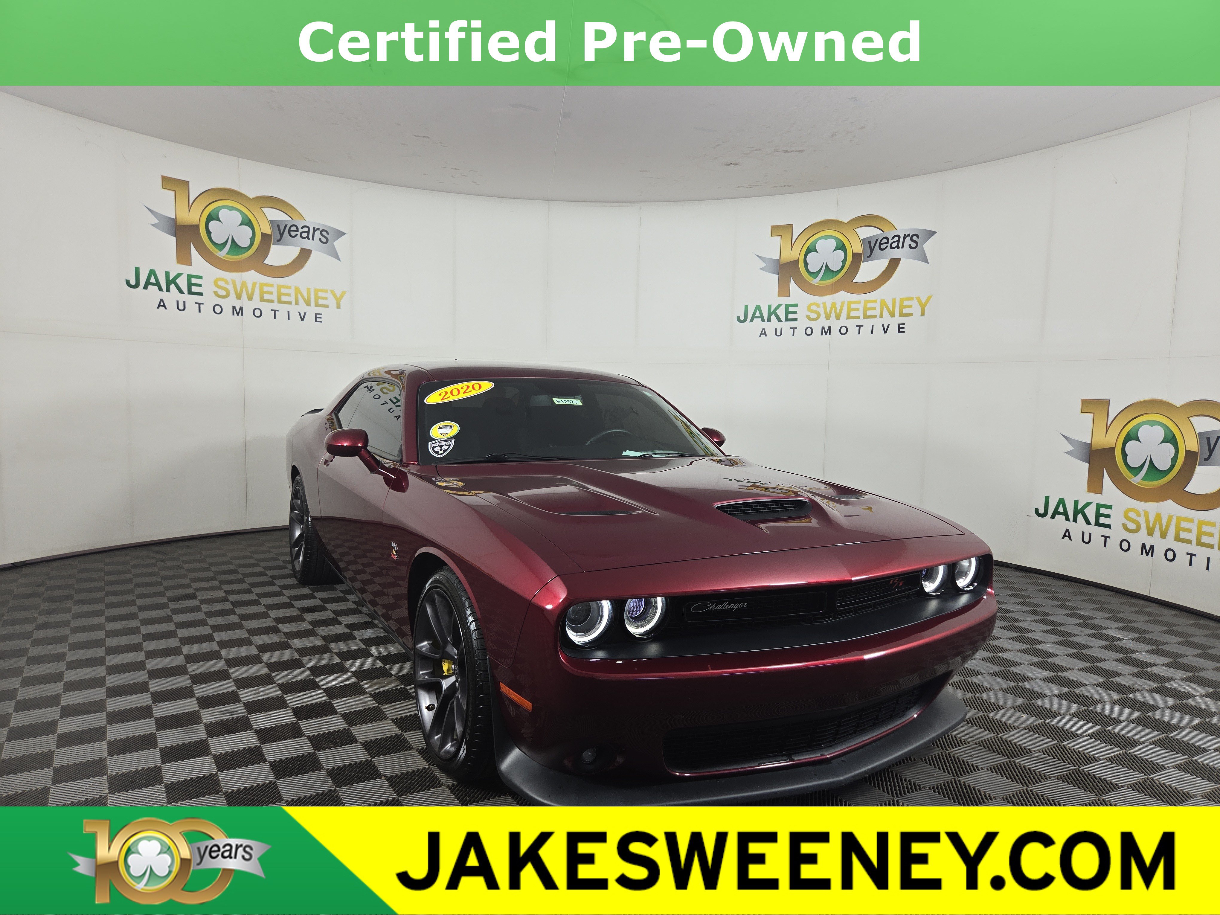 Certified 2020 Dodge Challenger R/T Scat Pack