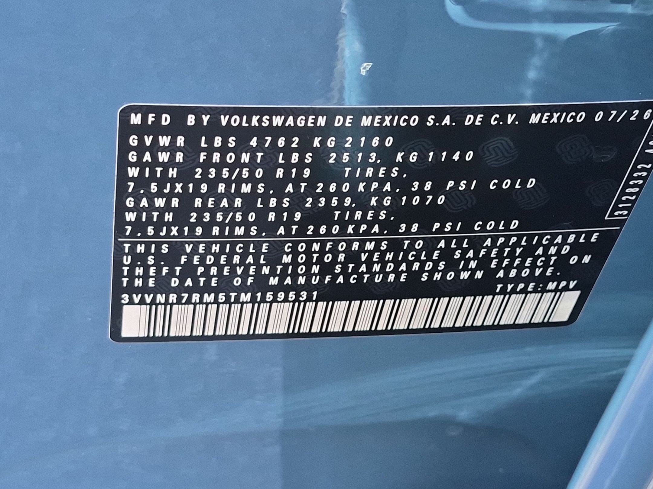 New 2026 Volkswagen Tiguan SE FWD image 37