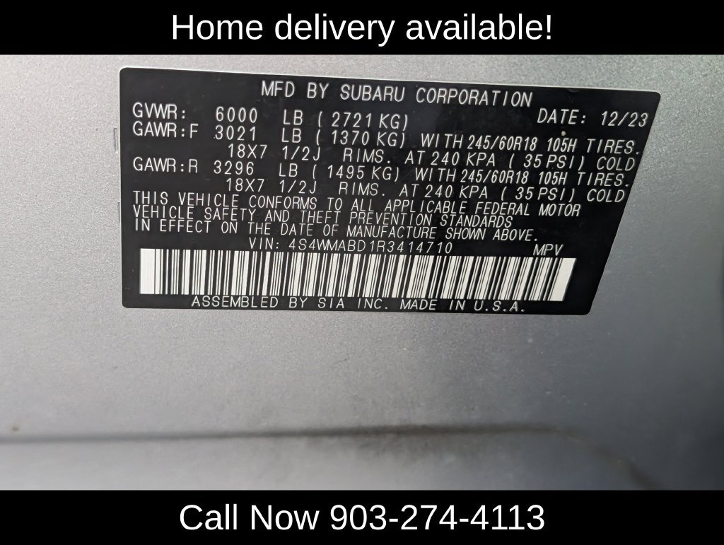 Used 2024 Subaru Ascent Premium AWD/4WD image 33