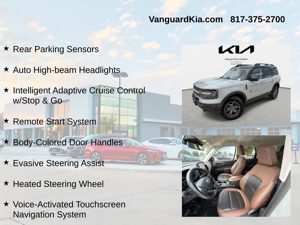 Used 2022 Ford Bronco Sport Badlands w/ Premium Package AWD/4WD image 12