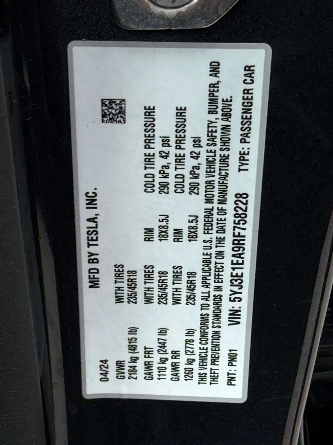 Used 2024 Tesla Model 3 Standard Range RWD image 27