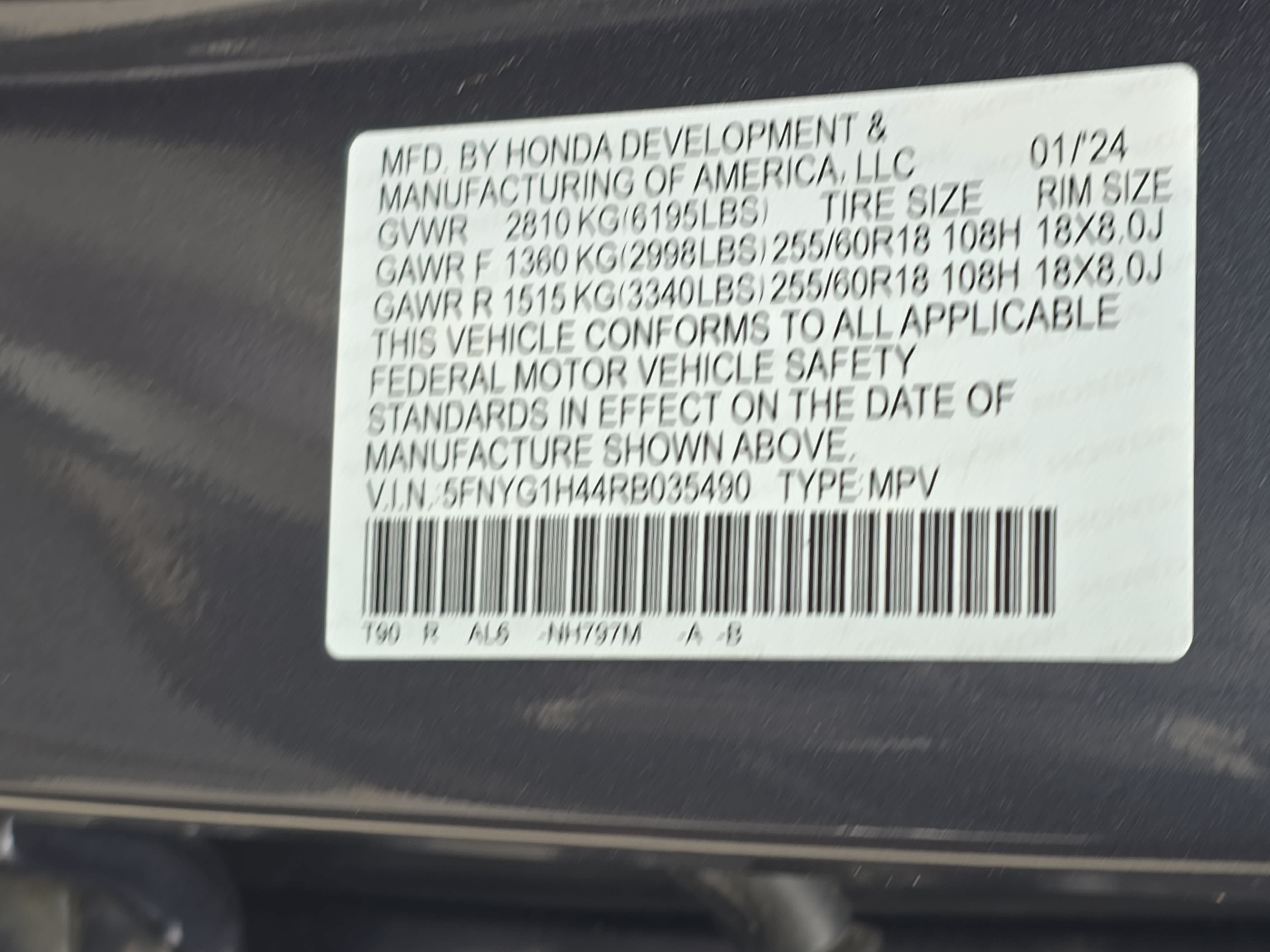 Used 2024 Honda Pilot EX-L image 36