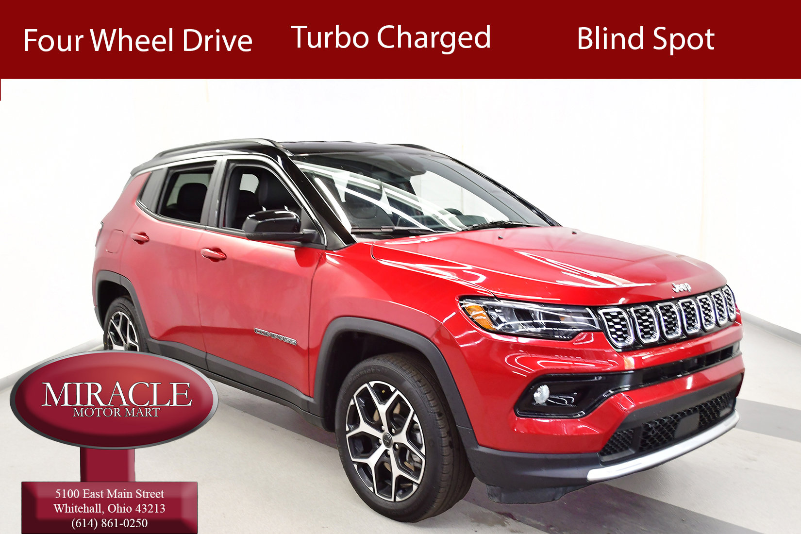 Used 2025 Jeep Compass Limited AWD/4WD image 1