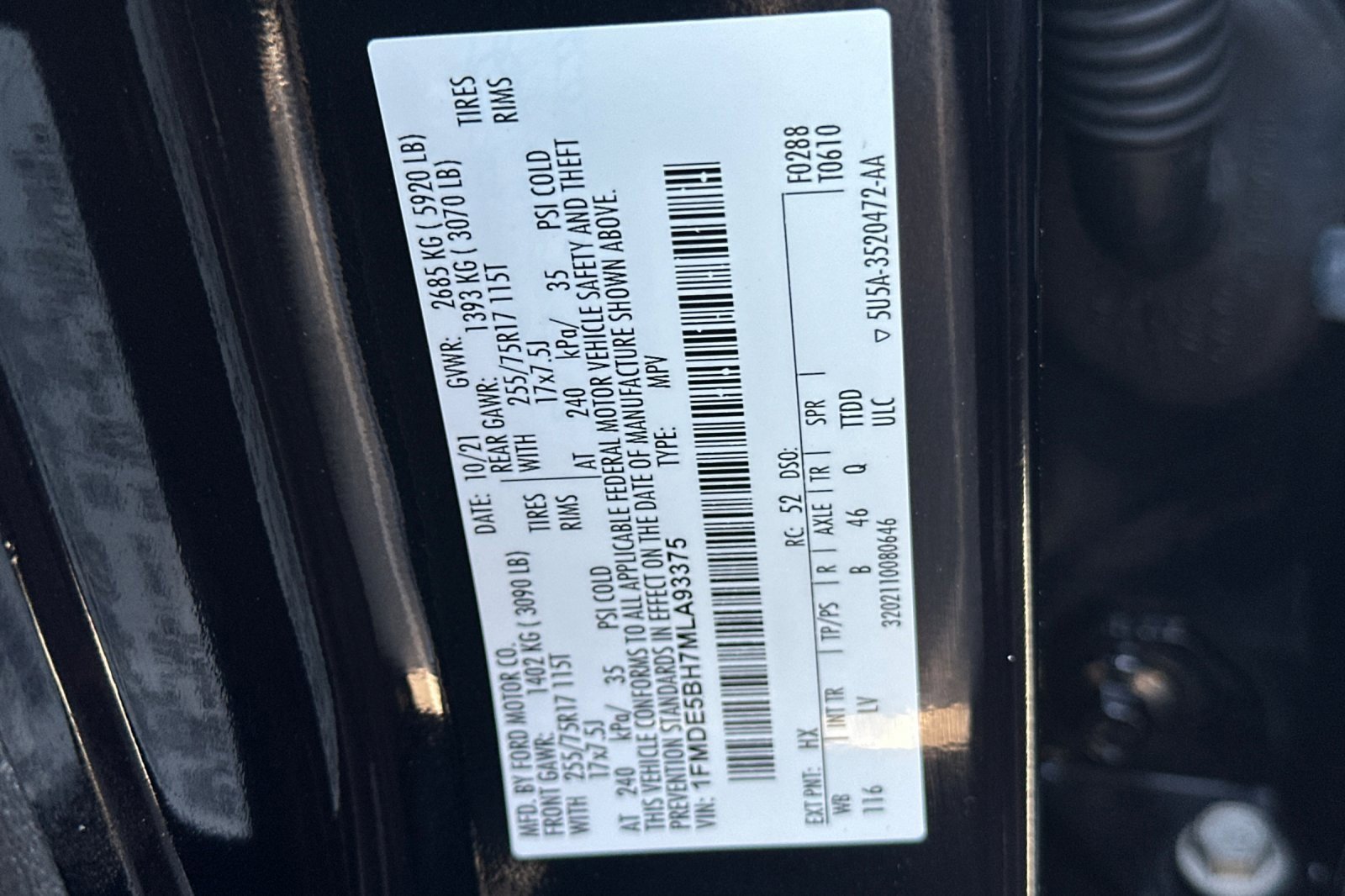 Certified 2021 Ford Bronco Big Bend image 28