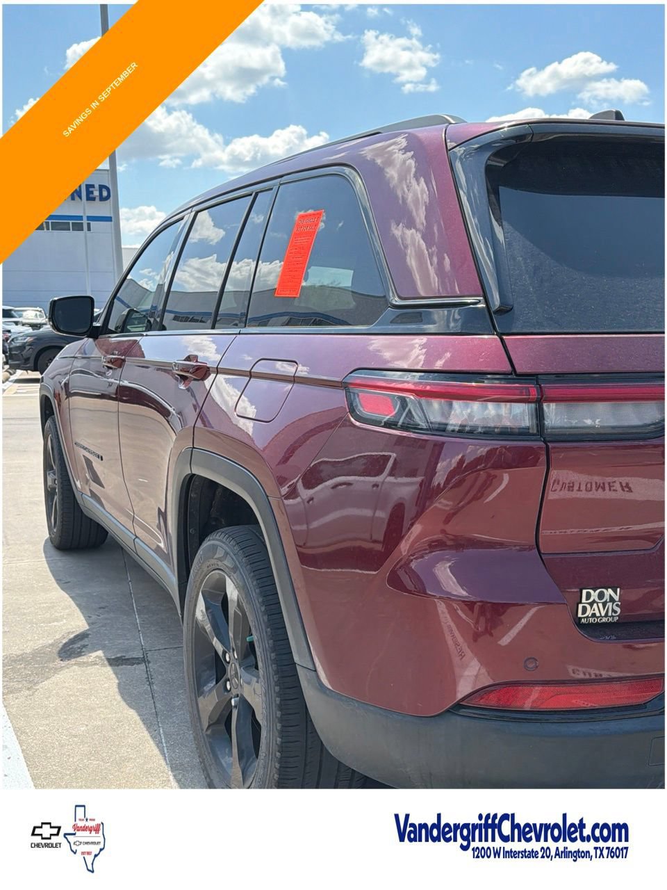 Used 2023 Jeep Grand Cherokee Limited w/ Black Appearance Package RWD image 10