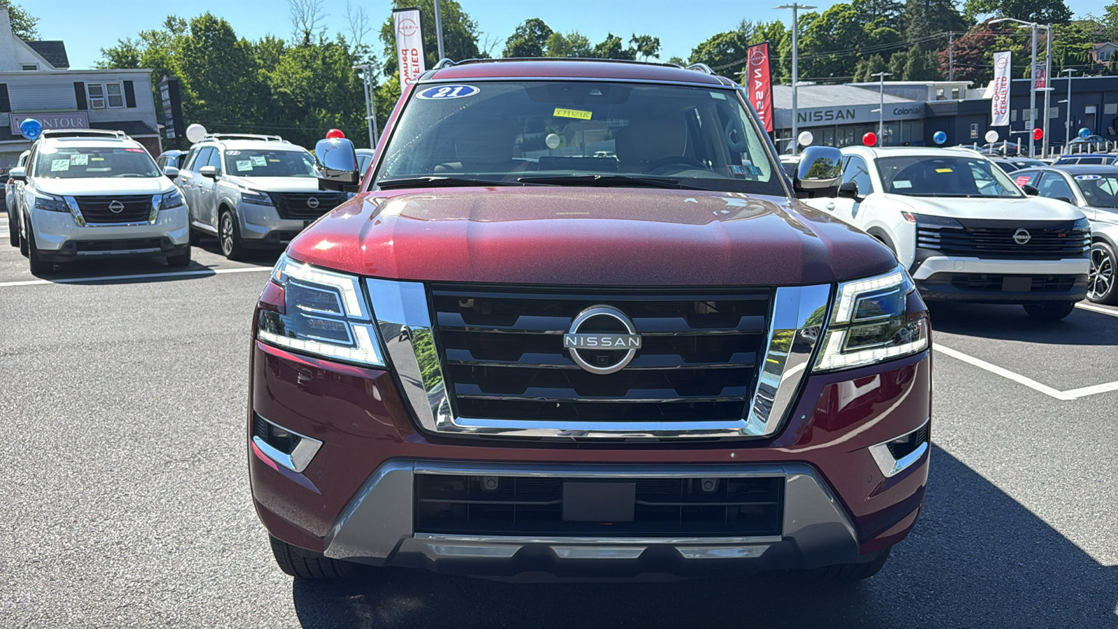 Certified 2021 Nissan Armada Platinum w/ Captain's Chairs Package AWD/4WD video 2