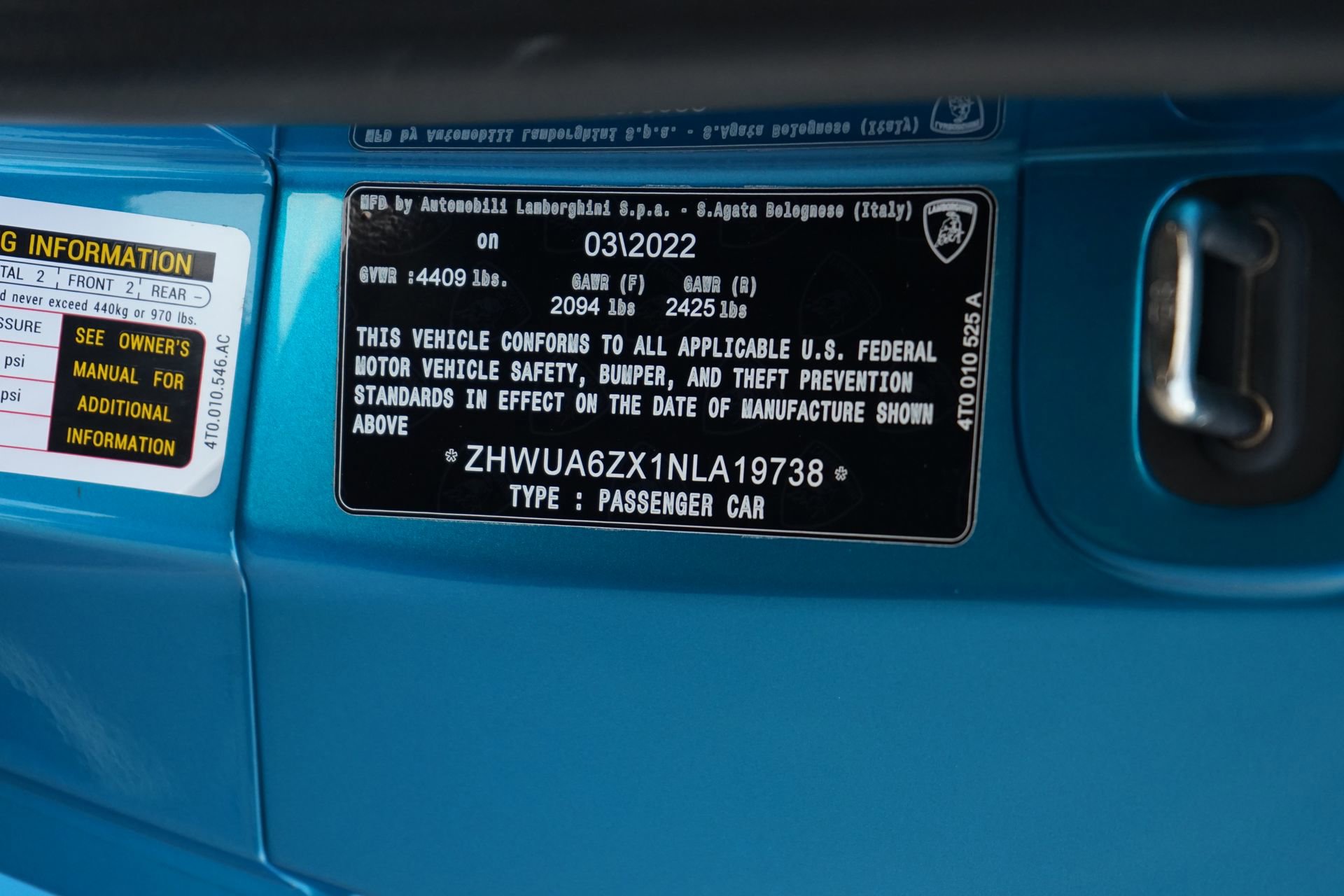 Used 2022 Lamborghini Huracan STO image 34