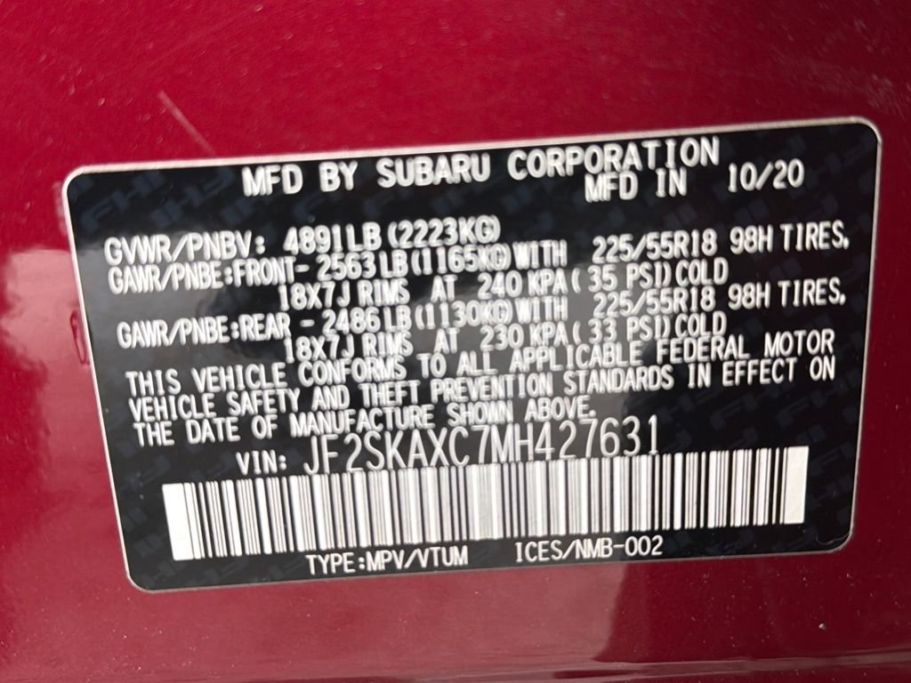 Used 2021 Subaru Forester Touring image 59