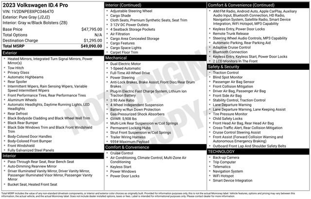 Used 2023 Volkswagen ID.4 Pro image 13