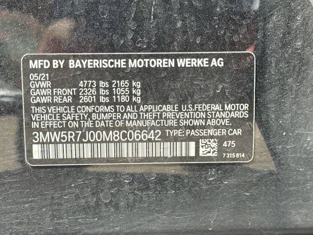 Used 2021 BMW 330i xDrive Sedan w/ Premium Package AWD/4WD image 27