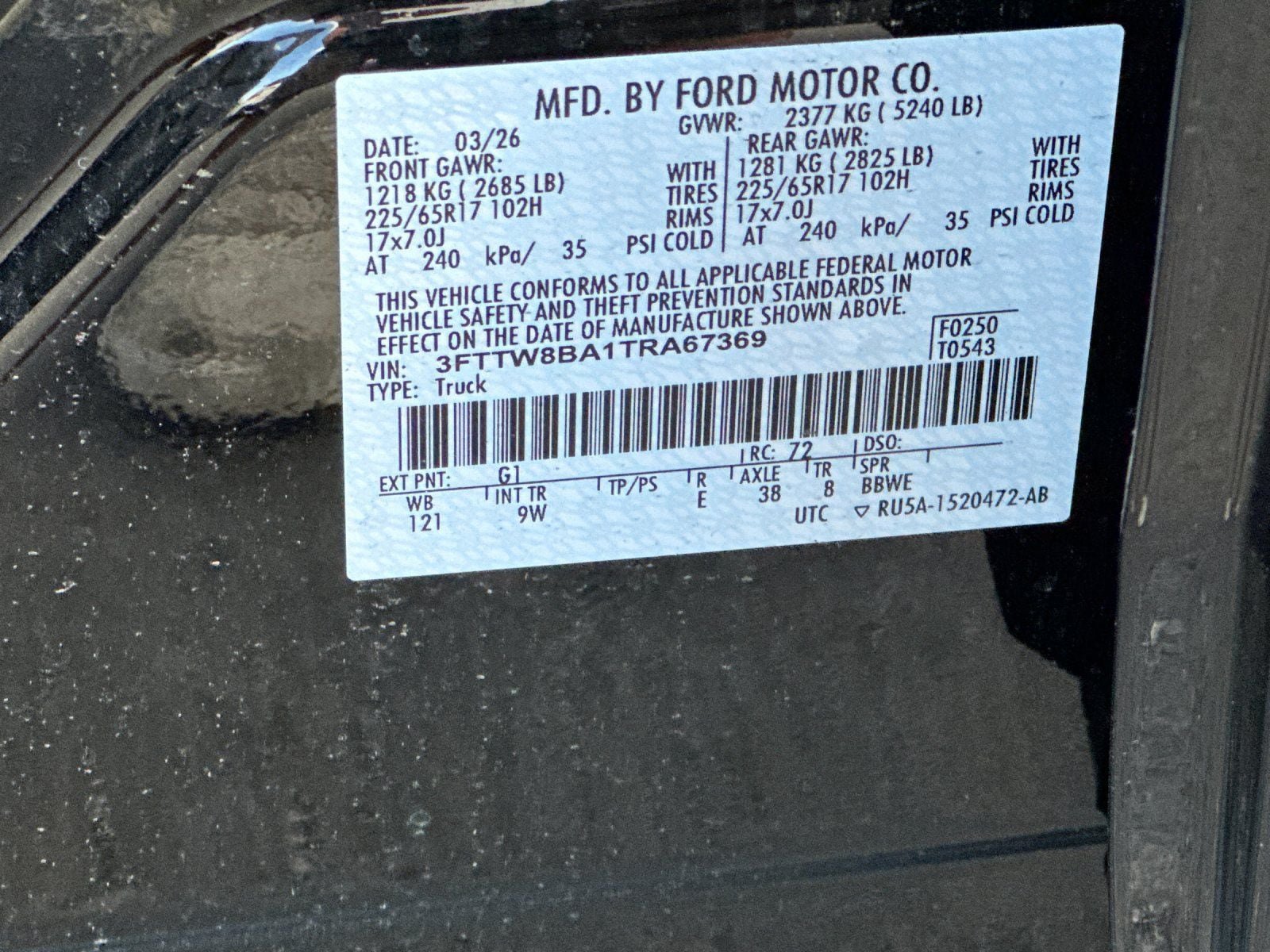 New 2026 Ford Maverick XL AWD/4WD image 24