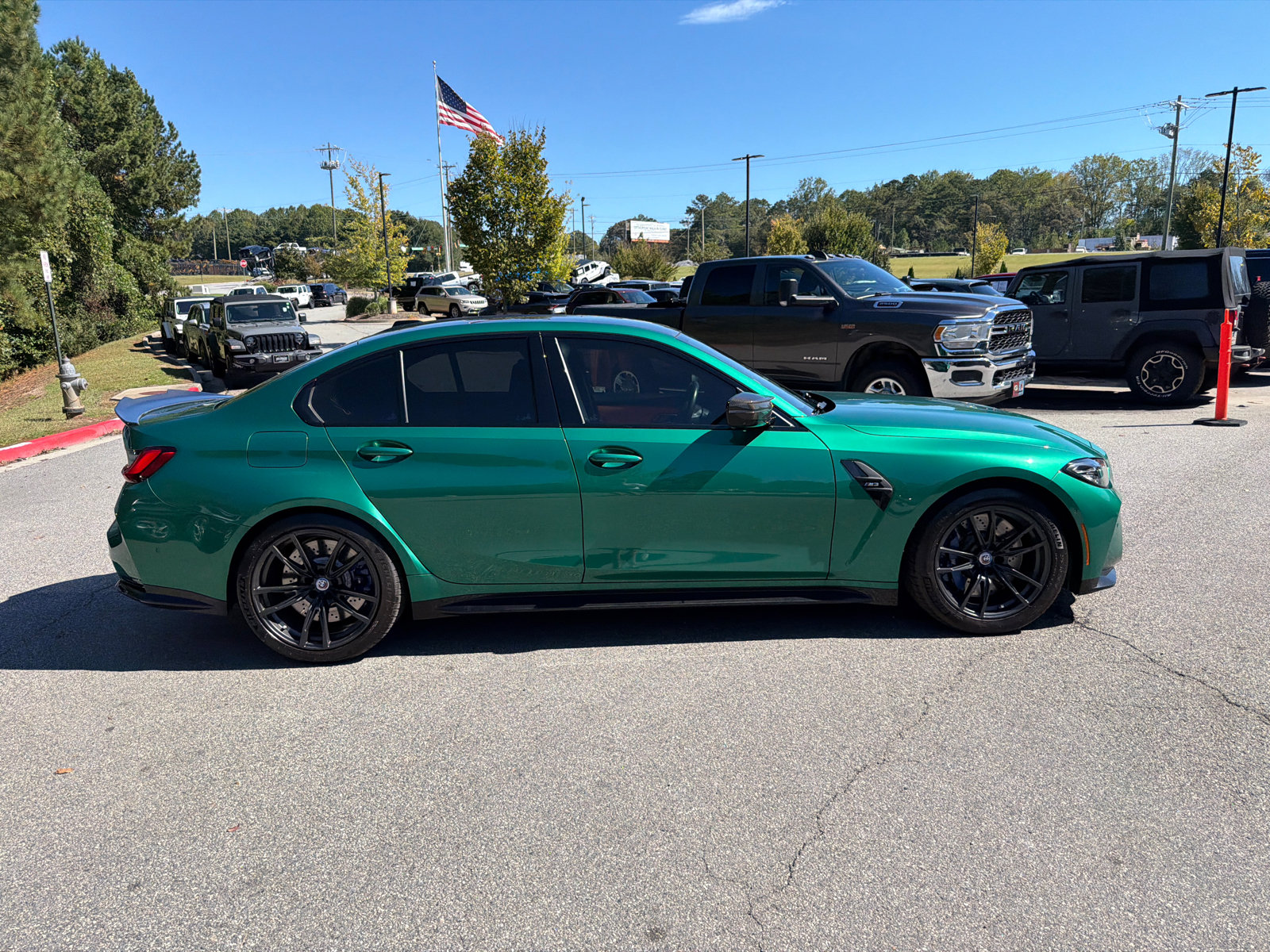 Used 2023 BMW M3 w/ Executive Package RWD image 7
