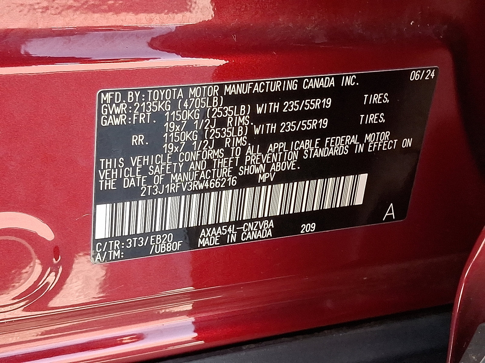 Used 2024 Toyota RAV4 Adventure AWD/4WD image 26