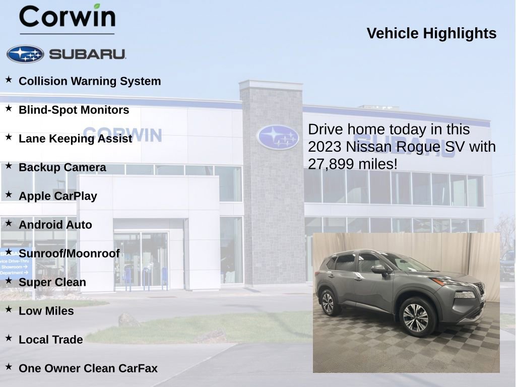 Used 2023 Nissan Rogue SV w/ SV Premium B Package AWD/4WD image 6
