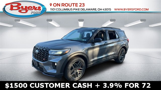 New 2025 Ford Explorer ST w/ Sun And Sound Package