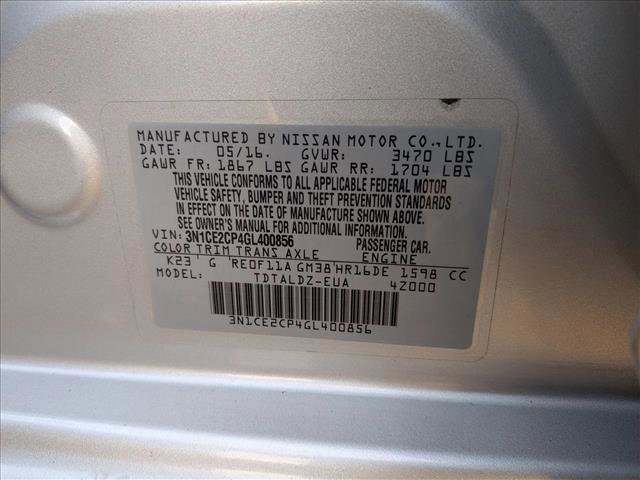 Used 2016 Nissan Versa Note SV image 22