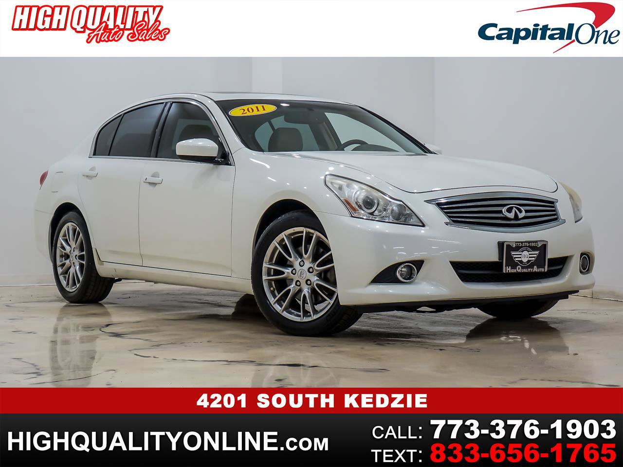 Used 2011 INFINITI G37 x Sedan w/ Premium Pkg