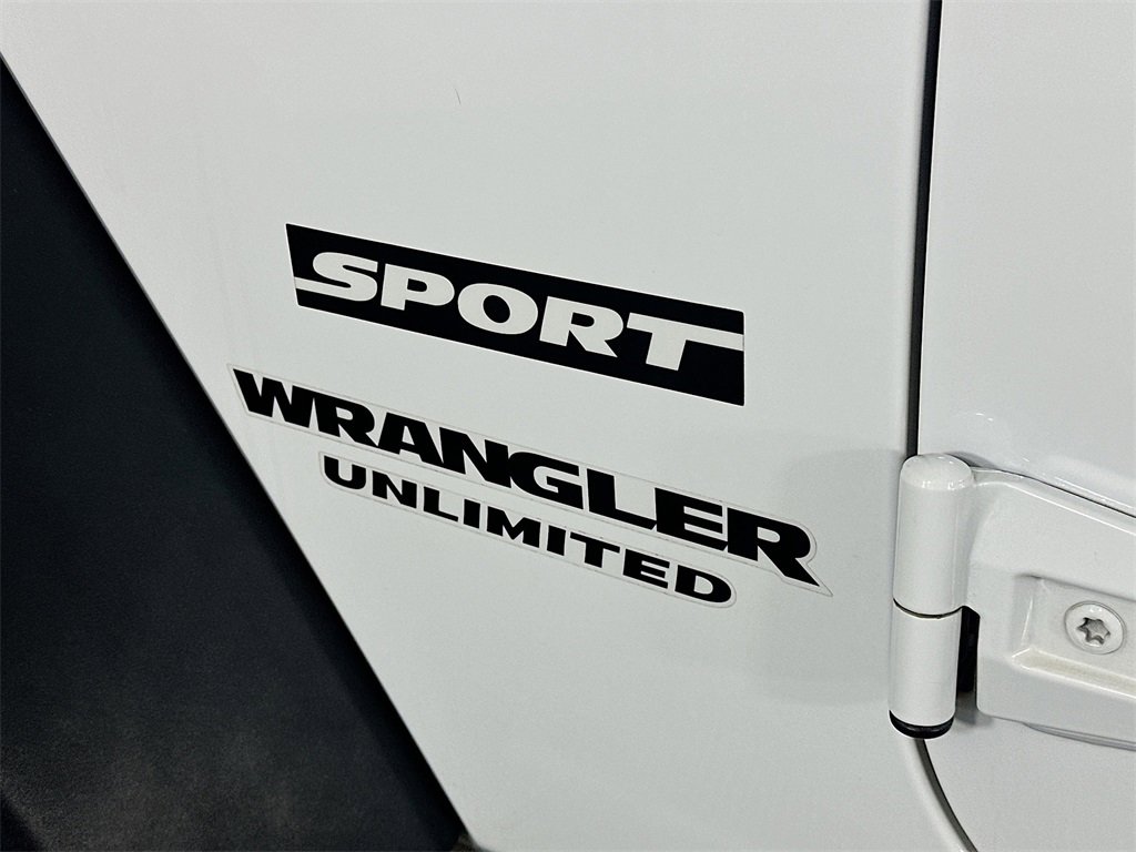 Used 2017 Jeep Wrangler Unlimited Sport w/ Quick Order Package 24S image 27