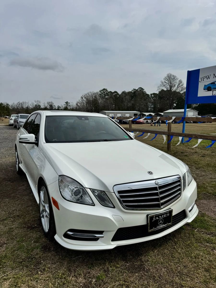 Used 2013 Mercedes-Benz E 350 4MATIC Sedan w/ Premium 1 Pkg image 2