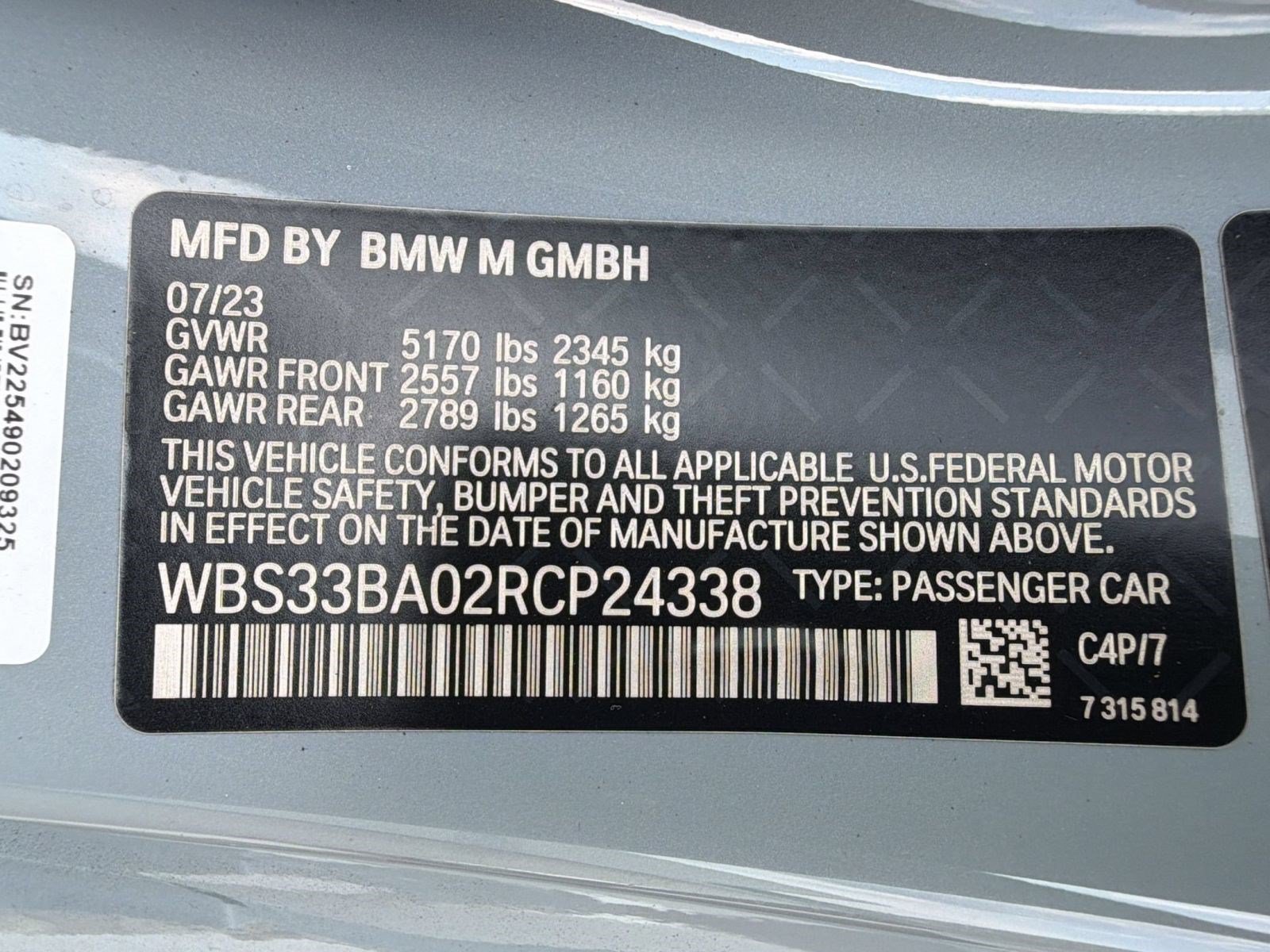 Used 2024 BMW M4 xDrive Competition AWD/4WD image 24
