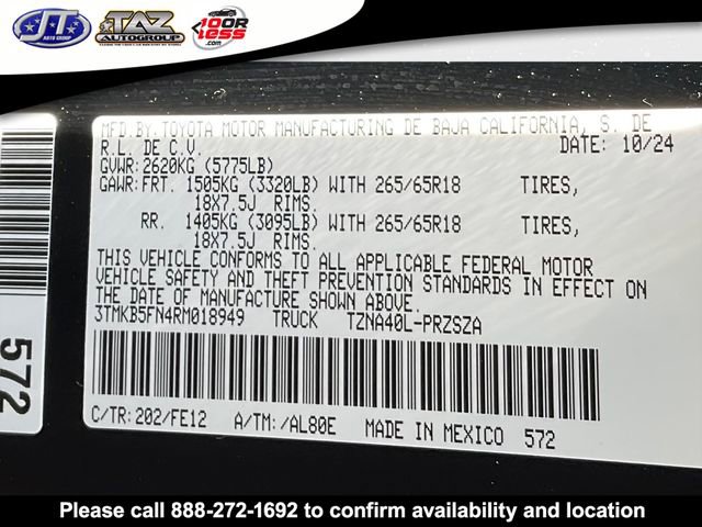 Used 2024 Toyota Tacoma TRD Sport image 20