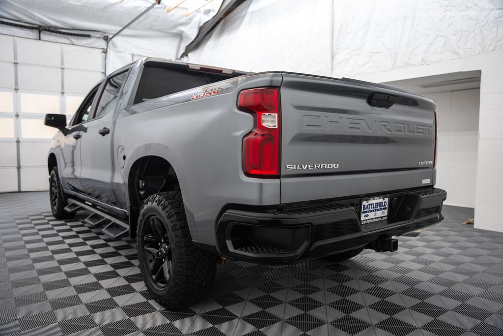 Used 2021 Chevrolet Silverado 1500 Custom Trail Boss AWD/4WD image 7