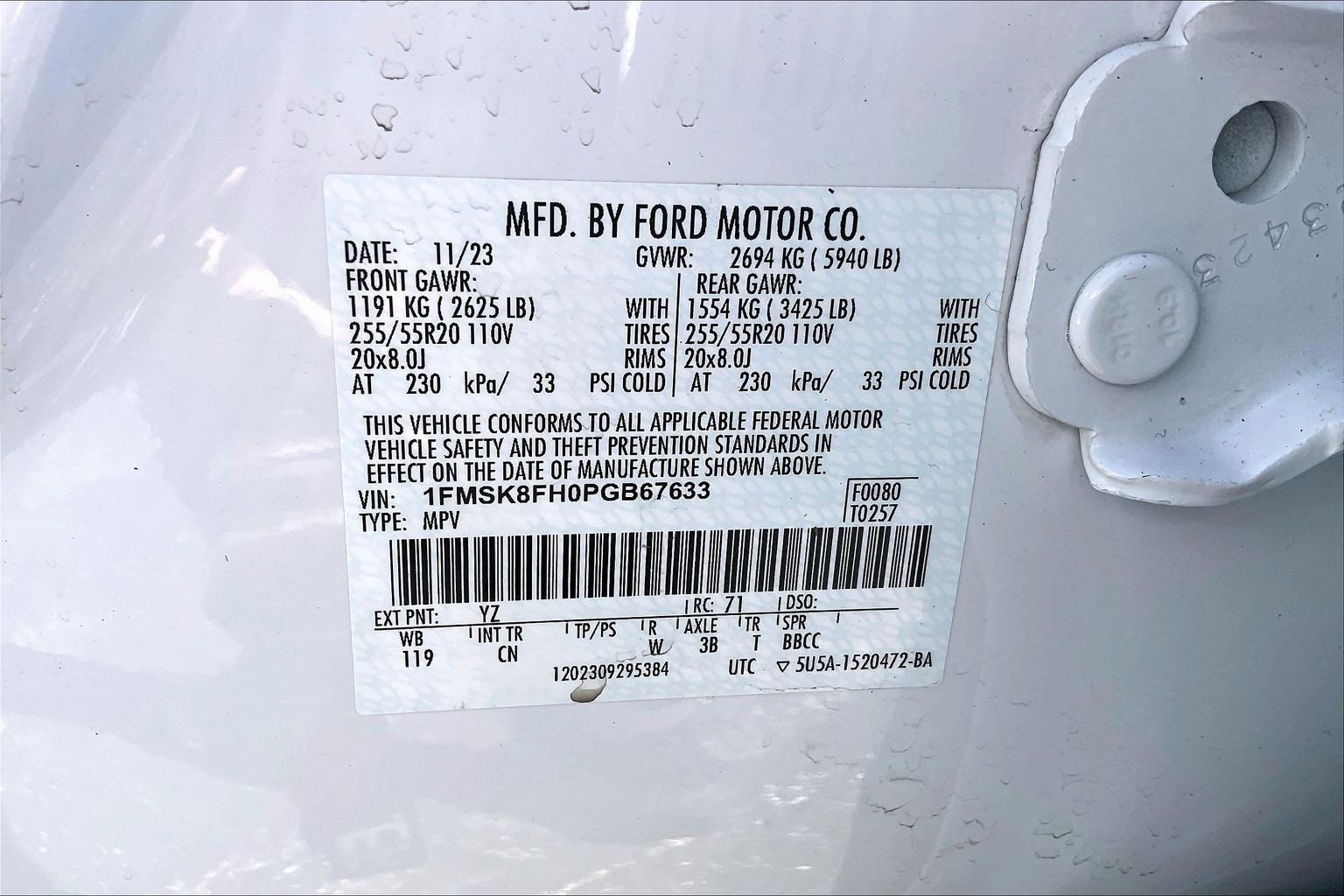 Certified 2023 Ford Explorer Limited image 27