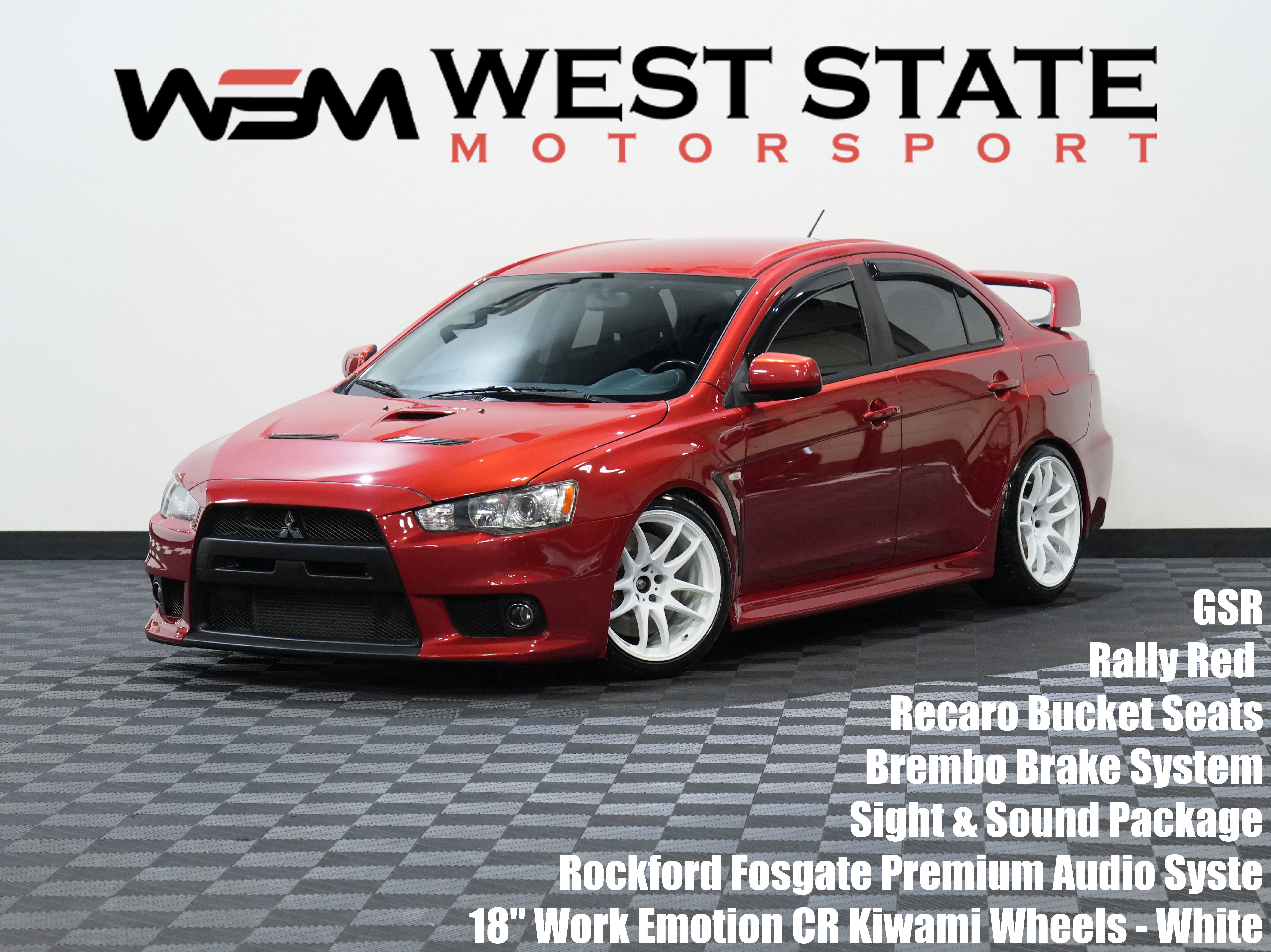 Used 2011 Mitsubishi Lancer Evolution GSR