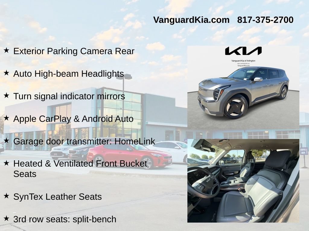 Certified 2024 Kia EV9 Light Long Range RWD image 12