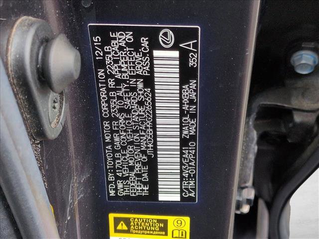 Used 2016 Lexus CT 200h image 22