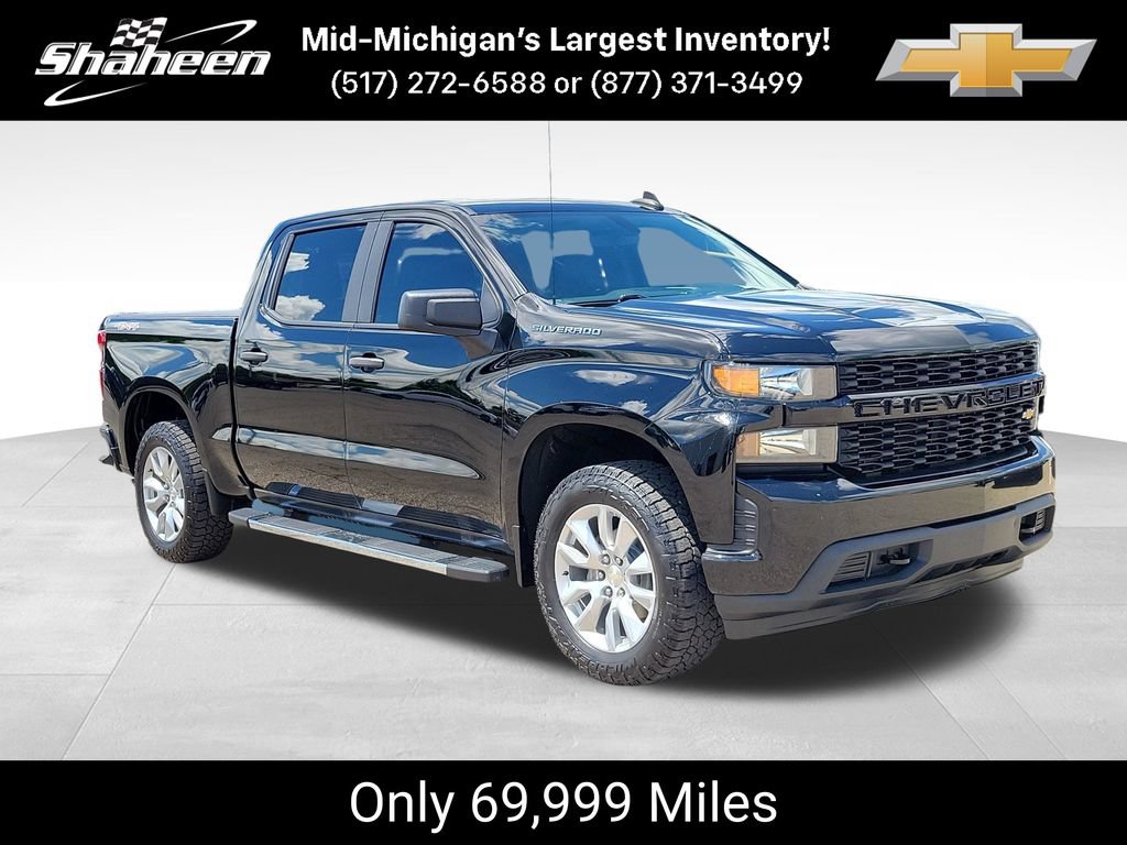 Used 2020 Chevrolet Silverado 1500 Custom w/ Custom Value Package AWD/4WD image 2