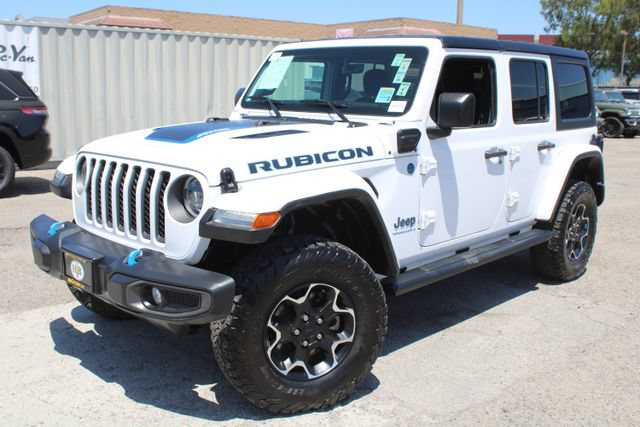 Used 2023 Jeep Wrangler Unlimited Rubicon 4xe w/ Cold Weather Group AWD/4WD image 14