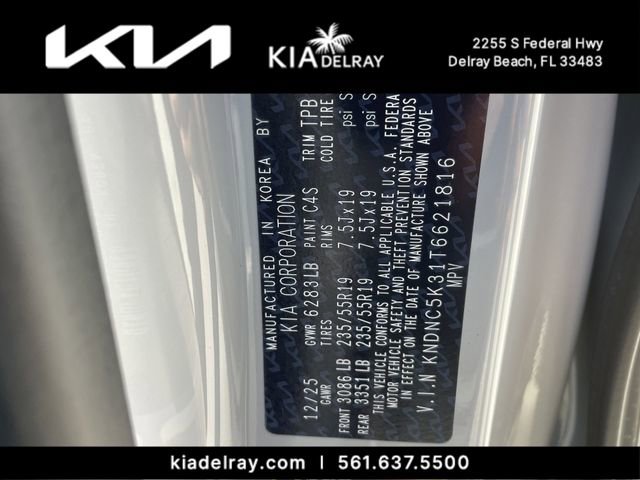 New 2026 Kia Carnival EX image 32