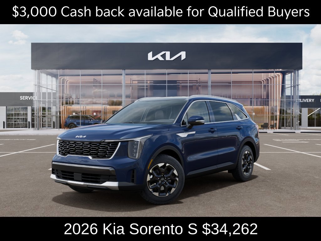 New 2026 Kia Sorento S w/ S Panoramic Sunroof Package FWD image 2