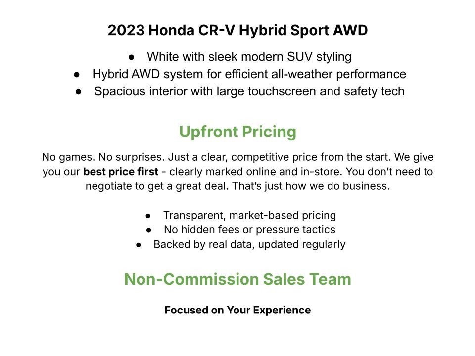 Used 2023 Honda CR-V Sport image 3
