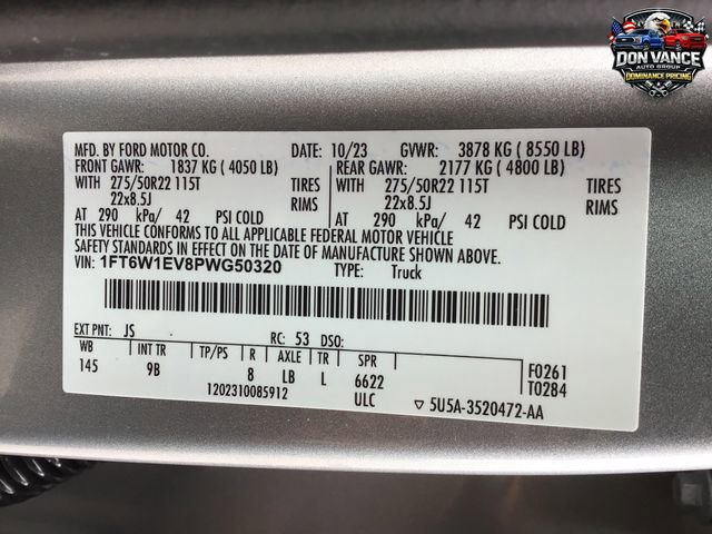 Used 2023 Ford F150 Lightning Platinum AWD/4WD image 30