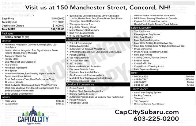 Used 2026 Hyundai Santa Fe Calligraphy image 44