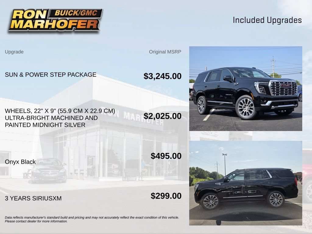 New 2026 GMC Yukon Denali w/ Sun & Power Step Package AWD/4WD image 7