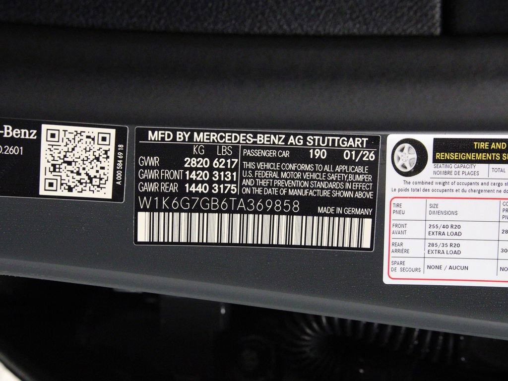 New 2026 Mercedes-Benz S 580 4MATIC Sedan image 18