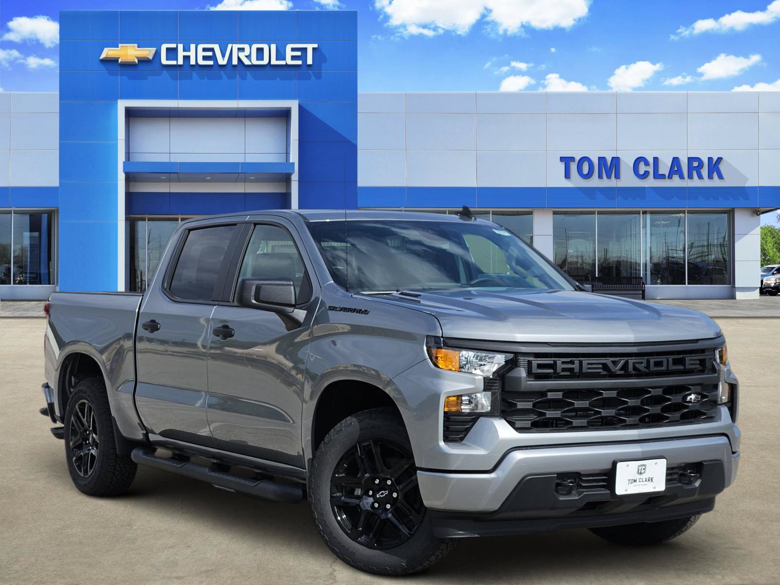 New 2026 Chevrolet Silverado 1500 Custom w/ Turbomax Blackout Package