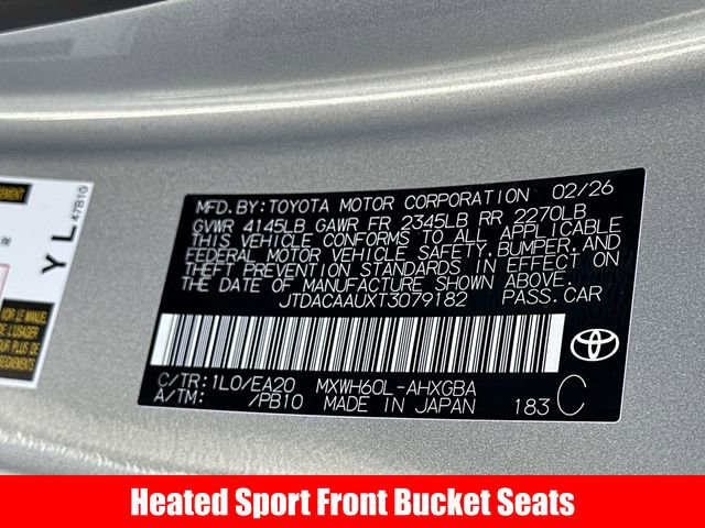 New 2026 Toyota Prius XLE FWD image 28