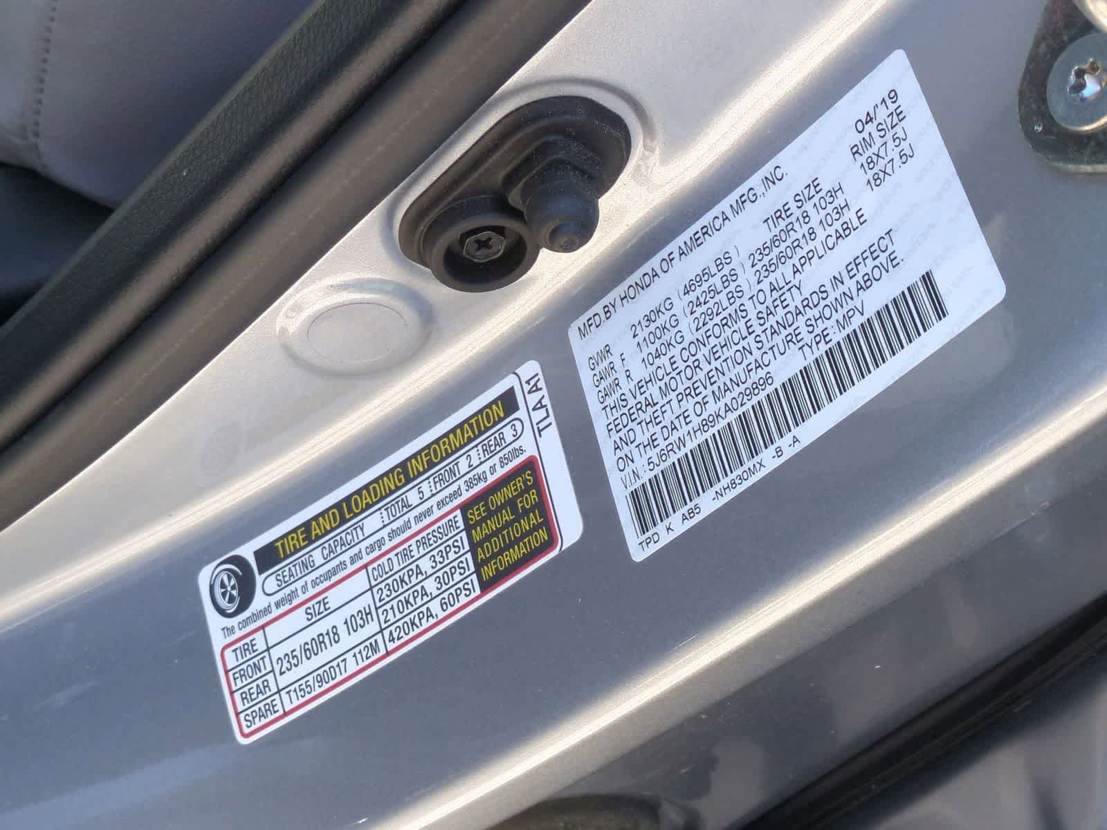 Used 2019 Honda CR-V EX-L image 36
