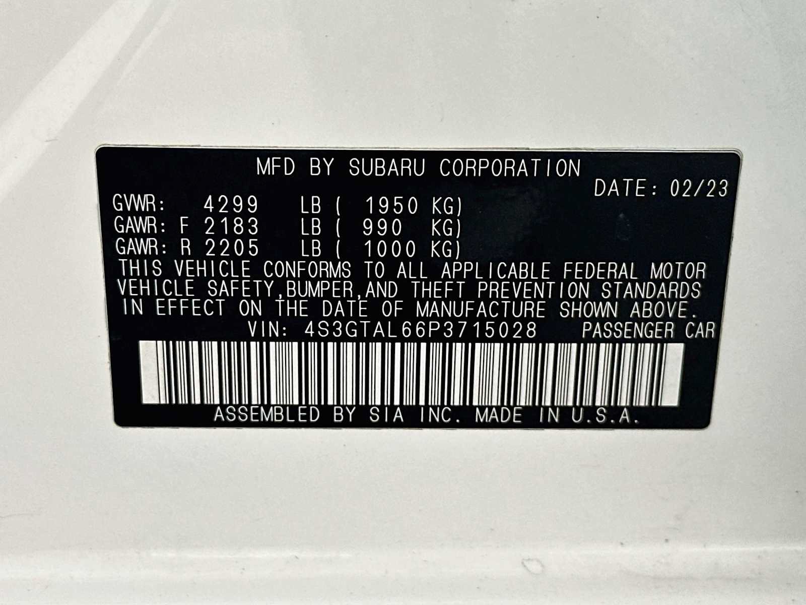Used 2023 Subaru Impreza 2.0i Sport AWD/4WD image 28