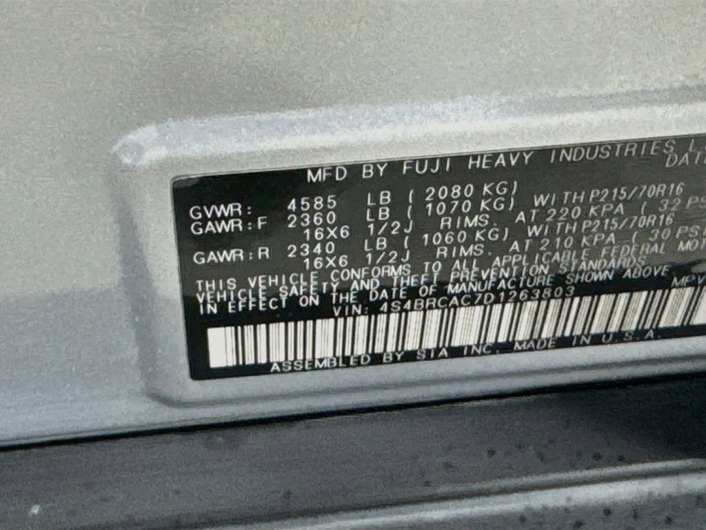 Used 2013 Subaru Outback 2.5i AWD/4WD image 33