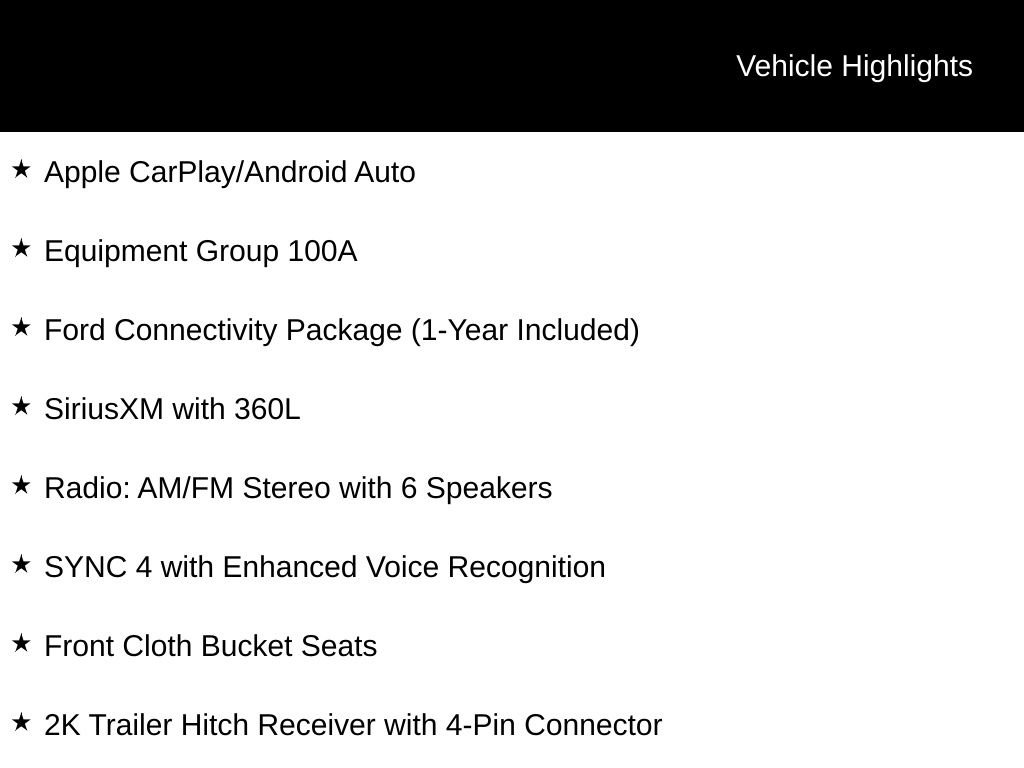 New 2026 Ford Maverick XL FWD image 7