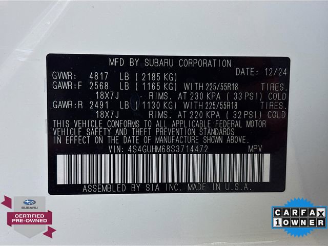 Certified 2025 Subaru Crosstrek 2.5i Limited w/ Crosstrek Mirror Package image 32