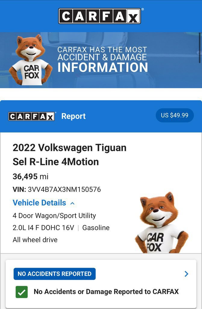 Used 2022 Volkswagen Tiguan SEL R-Line AWD/4WD image 5