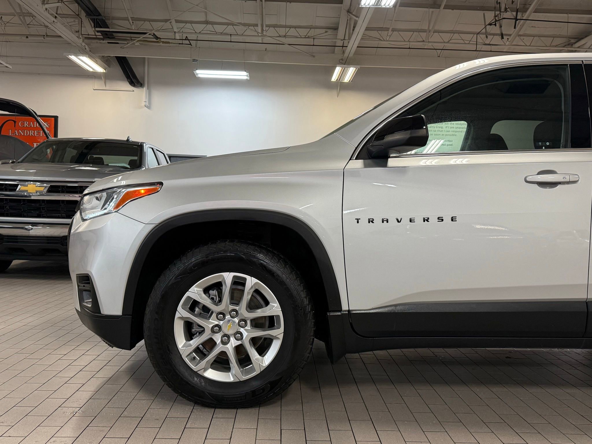 Used 2021 Chevrolet Traverse LS w/ LPO, Blackout Package FWD image 7