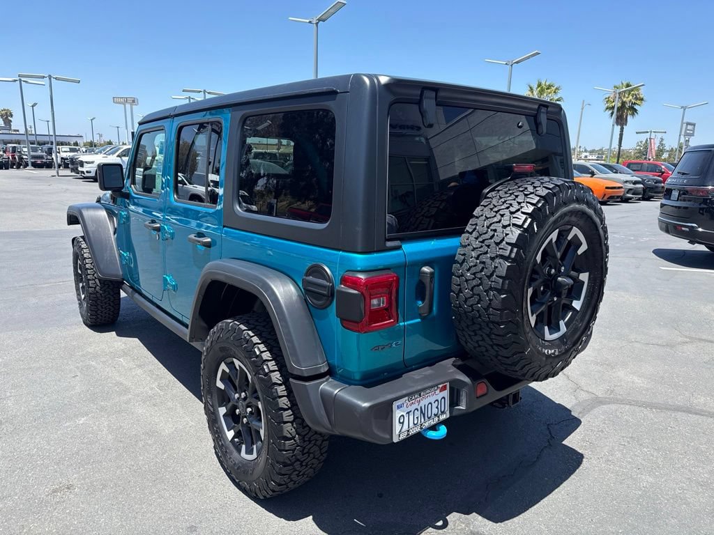Used 2024 Jeep Wrangler Unlimited Rubicon 4xe AWD/4WD image 5